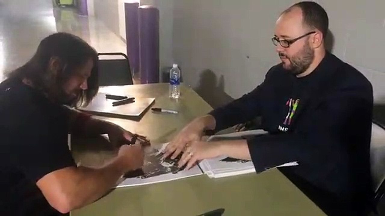 AJ Styles Signs Rob Schamburgers' New Prints