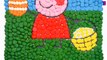 Play Doh Dippin Dots Peppa Pig Mosaic Peppa Pig Easter Egg Hunt Coloring Pages Learn Color