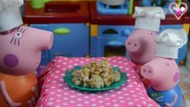 En juguetes Peppa Pig sueño de dibujos animados de Navidad Peppa Pig en ruso