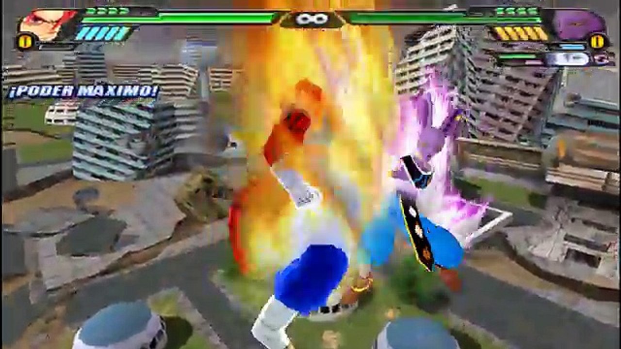 ドラゴンボールZ スパーキングメテオ改造 ベジット4とゴジータ4の合体 ゴジット爆誕！ vs ビルス ウイス ザイコー サイタマ  Gogetto SS4