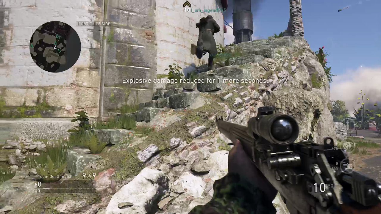 Double peep quad feed Gibraltar