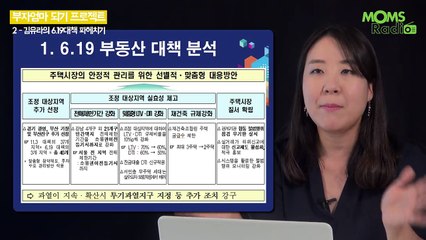 부자엄마 되기 프로젝트 2. 김유라의 6.19 부동산 대책 파헤치기