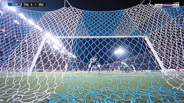 ملخص اهداف مباراة العراق وتايلاند {شاشة كاملة} تصفيات كاس العالم 2018 اسيا {HD}
