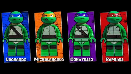 Ladrillos episodio mutante joven tortugas Lego ninja tmnt 4 |