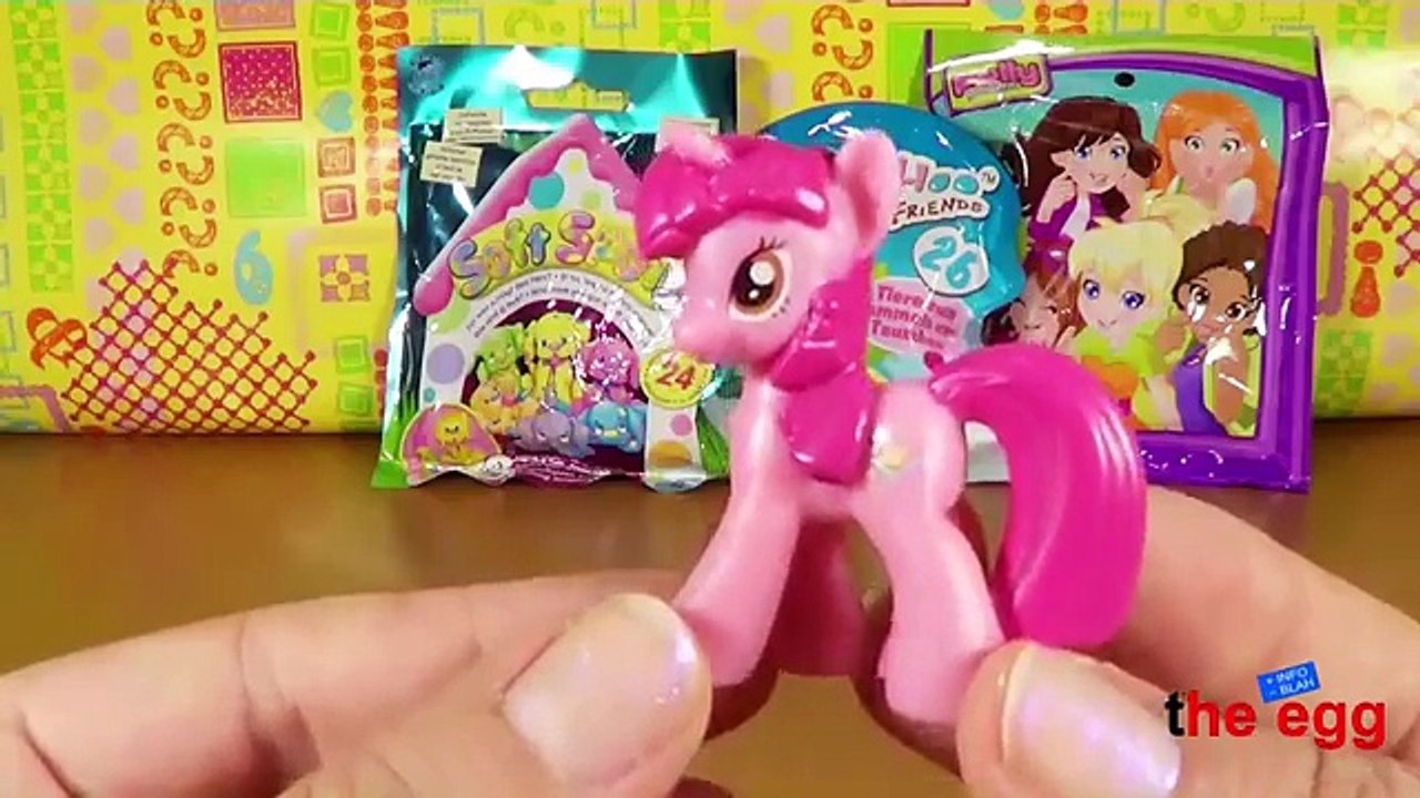 5 Blind Bags, The Trash Pack, Polly pocket, Squinkies, Soft Spots, YooHoo unboxing opening