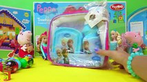 Ana caja cajas congelado almuerzo princesa sorpresa Disney elsa peppapig claybuddies wikkeez