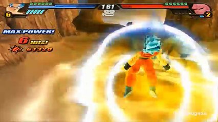 Balle Bleu glacière Dieu dor métal contre avec Vegeto super saiyan dragon budokai tenkaichi 3 mod