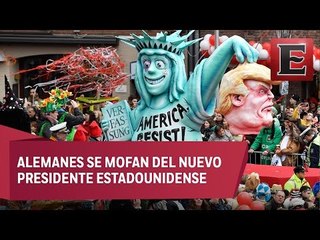 Trump es el personaje más parodiado en los carnavales