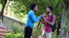 Pulling bra from hair prank - avrpranktv