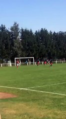 Penalty notre gardien de l'équipe C !! Félicitation Eric