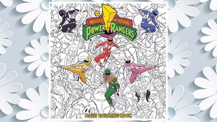 Download PDF Mighty Morphin Power Rangers Adult Coloring Book FREE