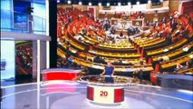 Anne-Sophie Lapix évoque son arrivée au 20h de France 2 dans le JT hier - Regardez