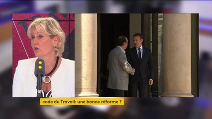Code du travail : Nadine Morano estime que les ordonnances "auraient pu aller plus loin"