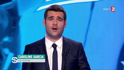Duplex téléphonique avec Caroline Garcia depuis Pekin