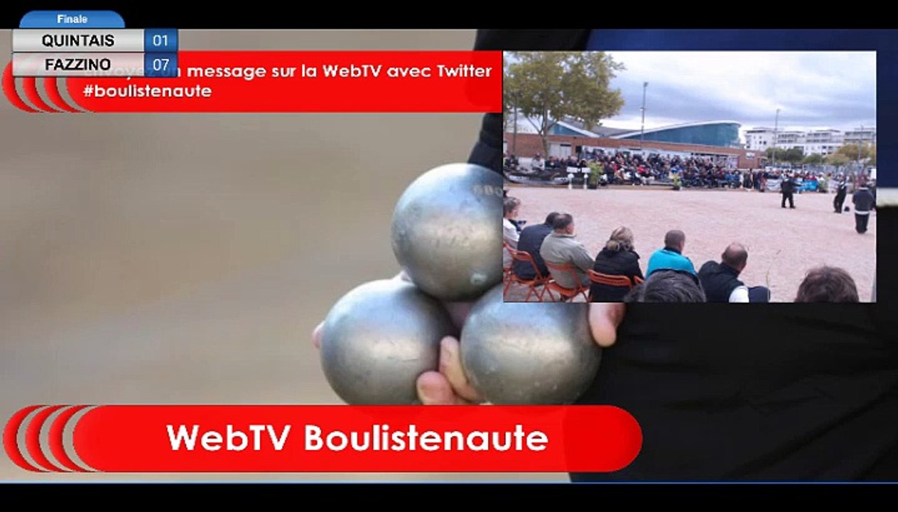 International de Vaulx-en-Velin 2017, la finale Quintais VS Fazzino