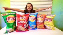 Learn Colors With Potato Chips for Children, Toddlers and Babies   Bad Kids Learns Colours