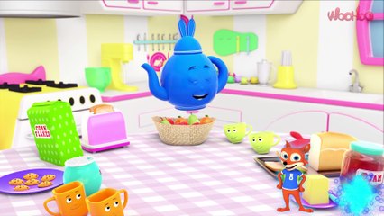 I am a Little Teapot Short and Stout   Best Nursery Rhymes   WooHoo Rhyme 4K