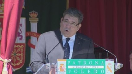 Holgado transmite su "apoyo, cariño, afecto y ánimo" a los guardias civiles de Cataluña