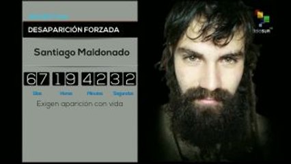 Van 67 días de la desaparición forzada de Santiago Maldonado