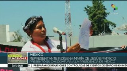 México : se registra candidata del CNI para contender por presidencia