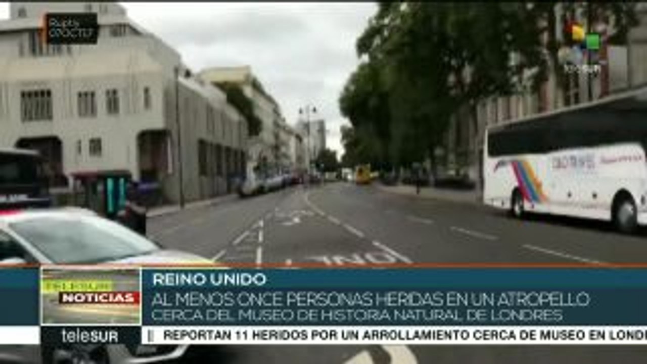 Reino Unido: once personas fueron atropelladas en Londres