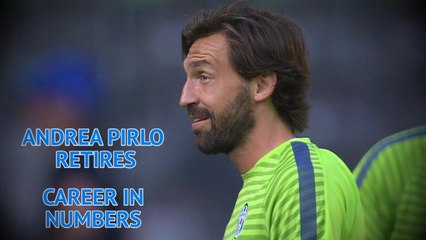 Andrea Pirlo - Career in Numbers