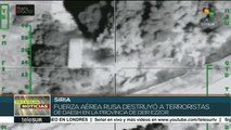 Fuerza aérea rusa ataca puesto de mando de Daesh en Deir Ezzor