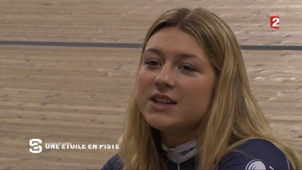 Mathilde Gros, une étoile en piste !