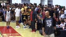 LaMelo Ball gets BLOWN OUT by 50 InFront on James Harden and Lonzo!! Big Ballers vs Compton Magic