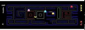 celebrating Pac-Man 30th anniversary by playing it on Googles doodle