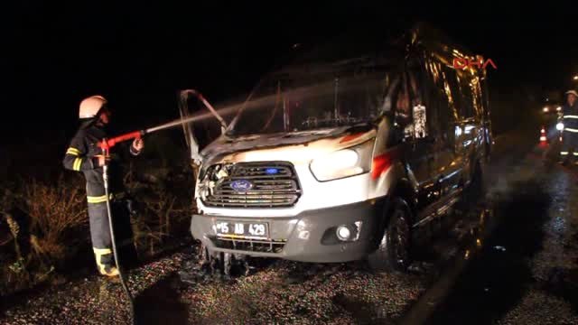 Burdur Ambulansta Oksijen Tüpü Patladı, Hasta Yanarak Öldü