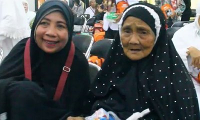 Inilah Baiq Mariah, Jemaah 104 Tahun yang Tertua Sedunia