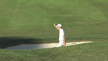 Golf - Safeway Open - Le superbe eagle en sortie de bunker signé Martin Laird