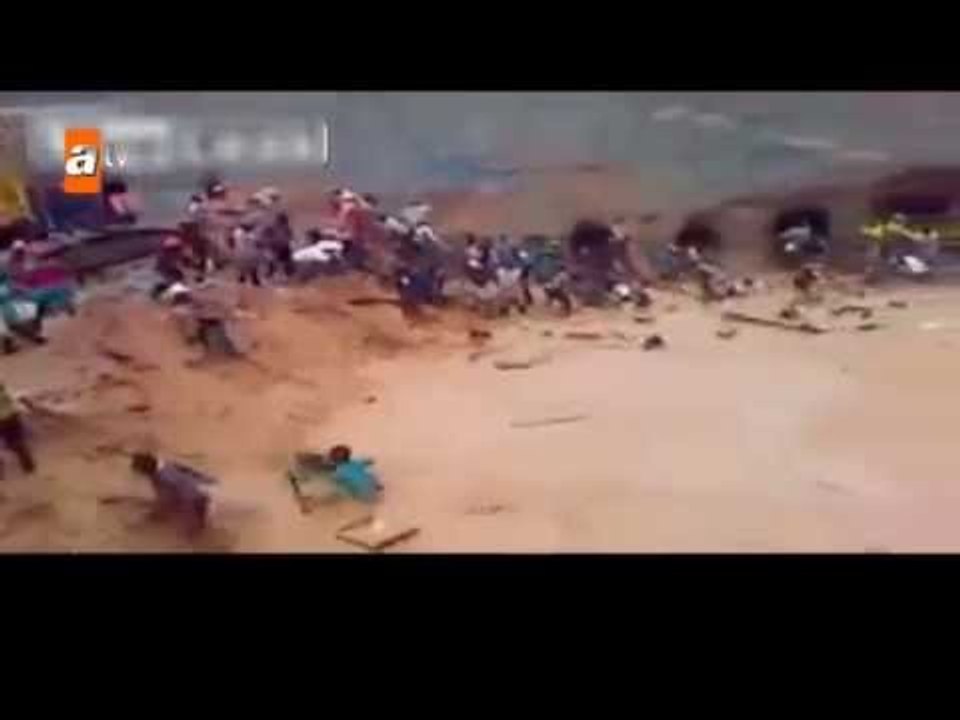 Altın madeninde göçük