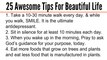 25 Awesome Tips For Beautiful Life