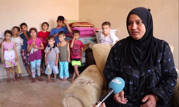 Iraktaki Savaştan Kaçıp Gelen Şeyme, 16 Çocukla Tek Odalı Evde Kalıyor