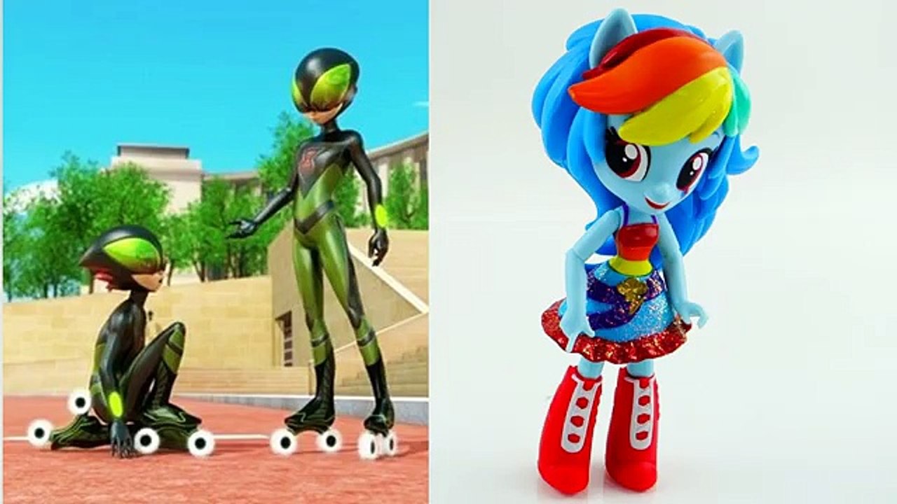 TIMEBREAKER (CHRONOGIRL) Miraculous Ladybug & Cat Noir Villain Custom Doll from Equestria Girls Mini