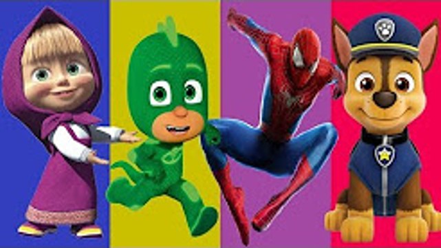 Wrong Heads - Colorful Cows Videos niños Cows Nursery Rhmes