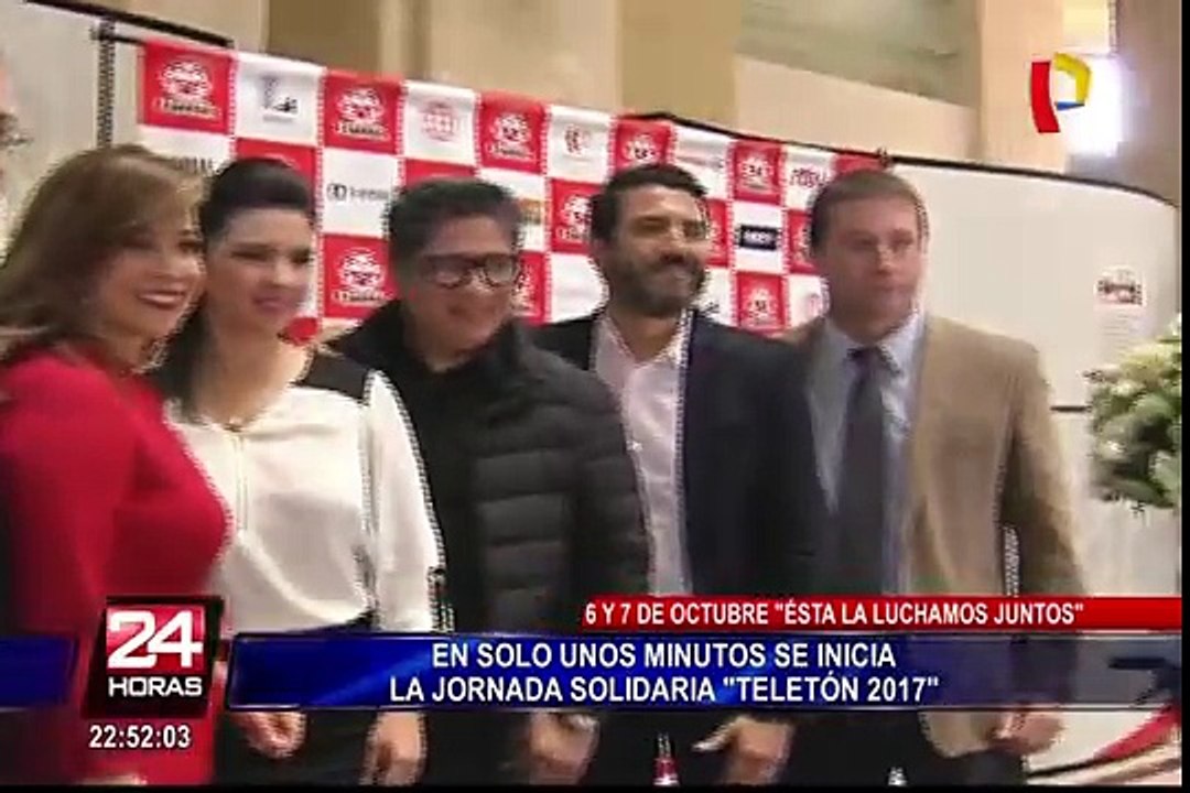 Ya se dio inició a la transmisión ininterrumpida de la Teletón 2017