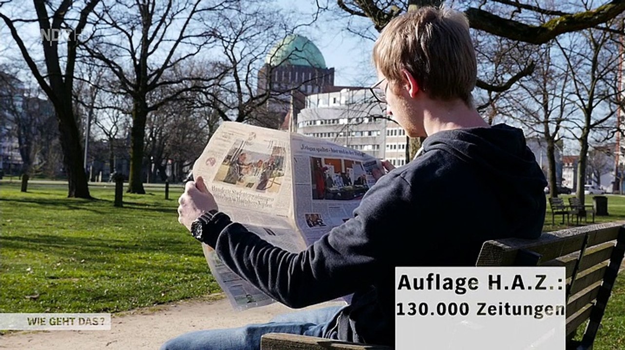 Tageszeitung druckfrisch - Wie geht das?