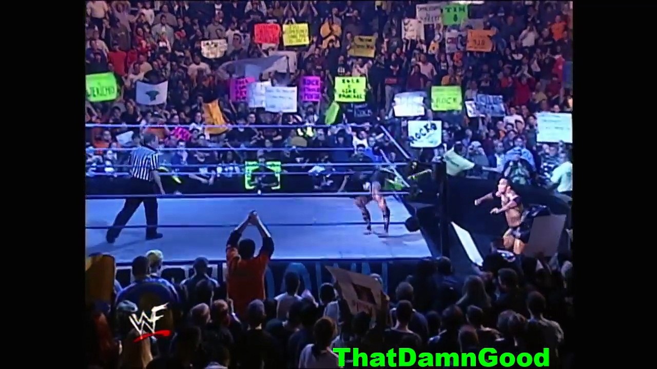X-Pac vs The Rock (03-16-00)