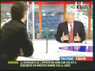 Sarko USA - réponse de Villepin