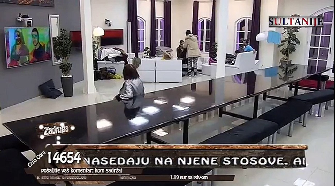 Zarko vs Saska nastavak u kuci -Zadruga - rtv Pink - 06.07.2017 (1 deo )