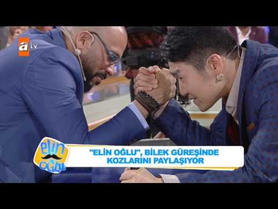Antonio ve Masataka bilek güreşi: Elin Oğlu 4....