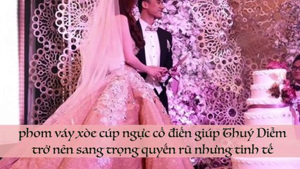 Những mẫu váy cưới đắt tiền của sao Việt