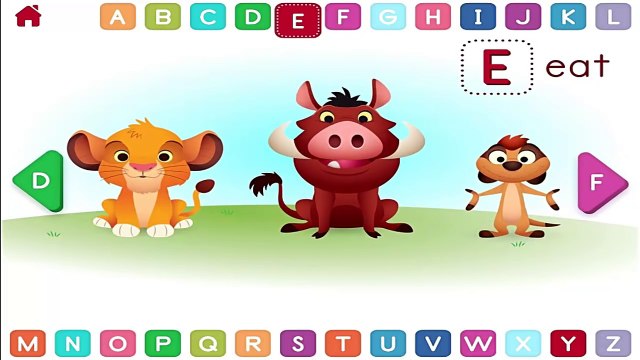 Disney Buddies ABCs :iOS & Android Gameplay - By Disney : Disney educational Games For Kids