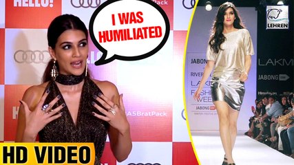 Kriti Sanon's Shares Her HORRIBLE First Ramp Walk Story