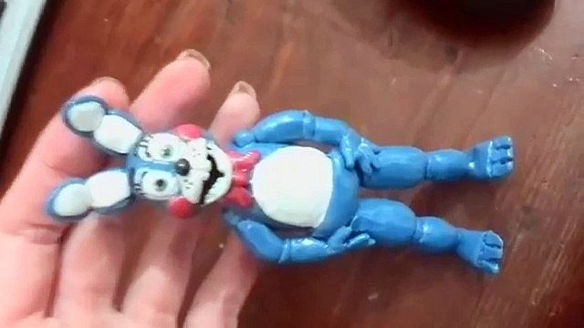TUTORIAL - TOY BONNIE- FIVE NIGTHS AT FREDDYS - PLASTILINA - PORCELANA FRIA