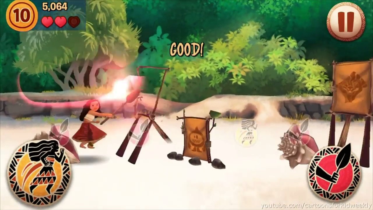 Moana Rhythm Run (by Disney) Gameplay iOS/Android HD Video