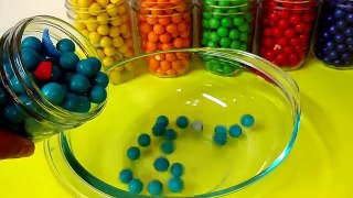 Learn Names of COLORS And SEA ANIMALS-Preschool Learning For Kids CANDY Gumball Bouncy Fun-SHARK Toy
